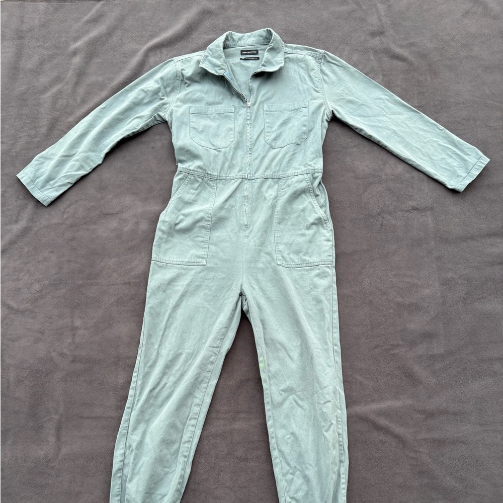 Urban Outfitters Utility Jumpsuit Size M 100% Cotton —No Belt